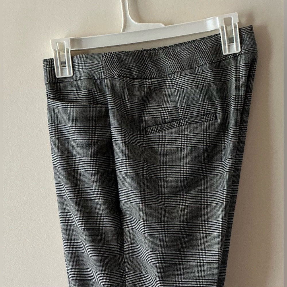 Talbots Women’s Black And Grey Plaid Pant Suit   Size 10  Like New - Picture 13 of 16